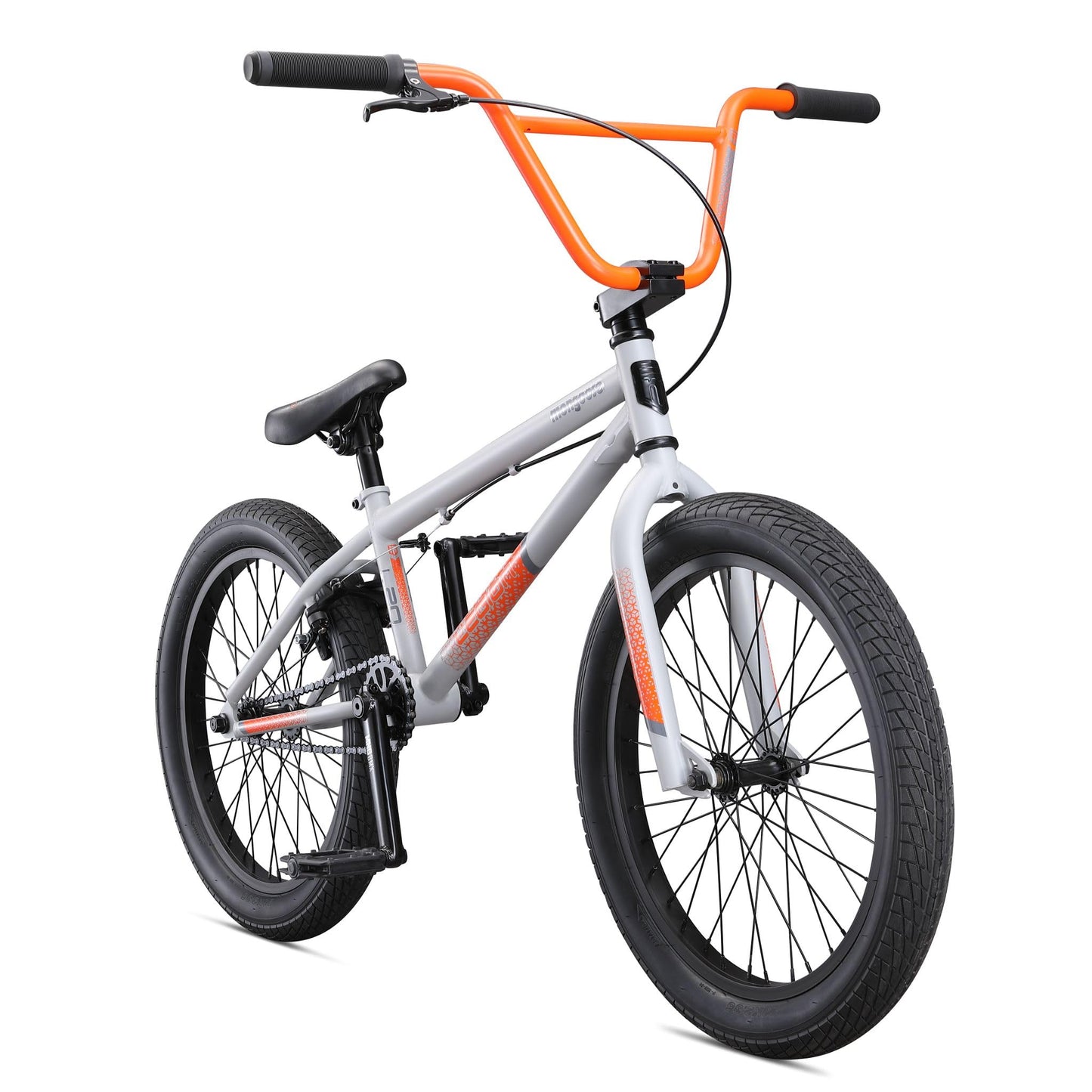 Mongoose Legion Kids Freestyle BMX Bike, Intermediate Rider, Boys and Girls Bikes, 20-Inch Wheels, Hi-Ten Steel Frame, Micro Drive 25x9T BMX Gearing