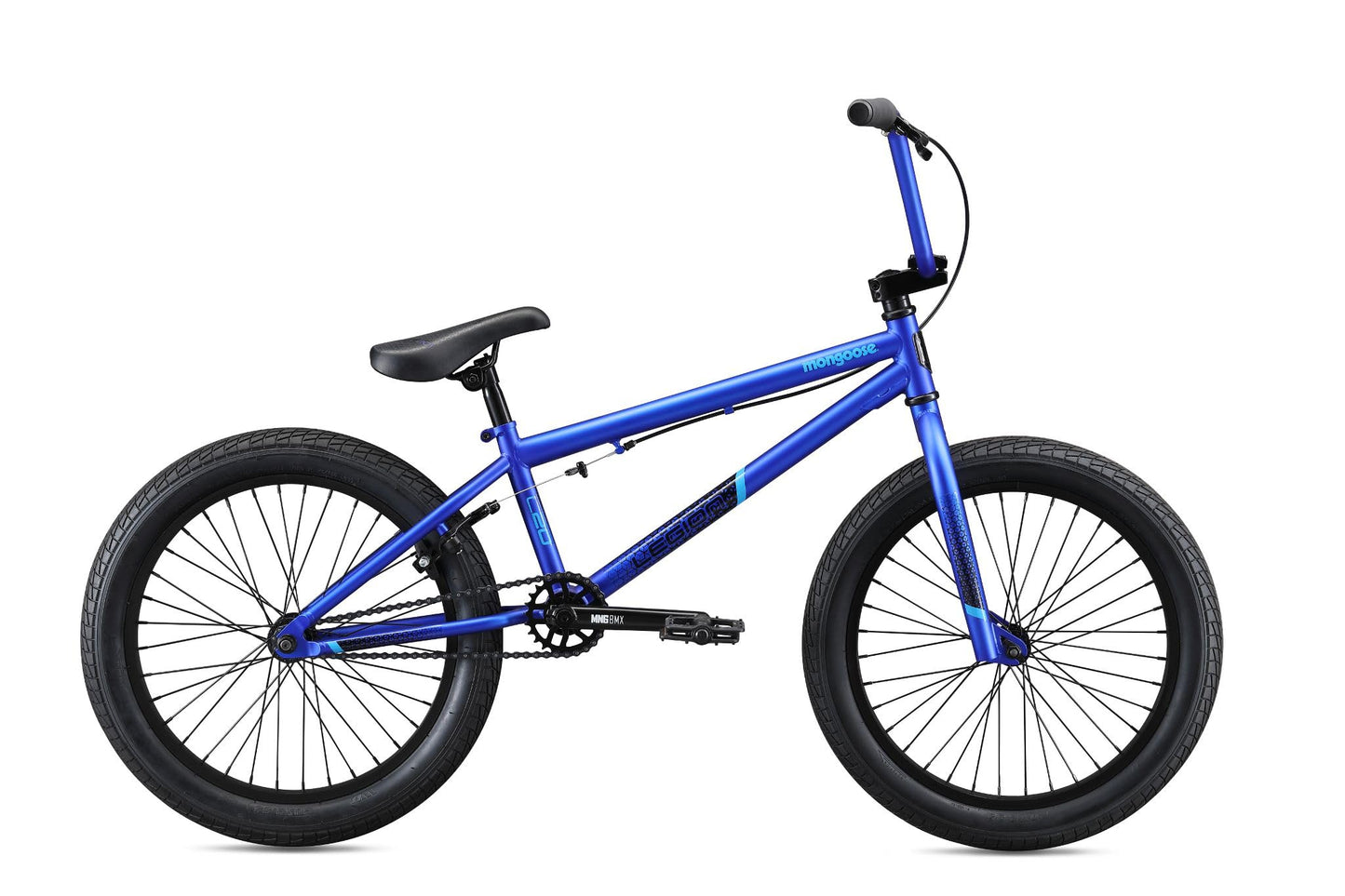 Mongoose Legion Kids Freestyle BMX Bike, Intermediate Rider, Boys and Girls Bikes, 20-Inch Wheels, Hi-Ten Steel Frame, Micro Drive 25x9T BMX Gearing