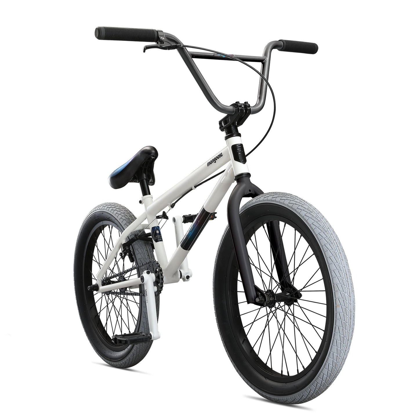 Mongoose Legion Kids Freestyle BMX Bike, Intermediate Rider, Boys and Girls Bikes, 20-Inch Wheels, Hi-Ten Steel Frame, Micro Drive 25x9T BMX Gearing