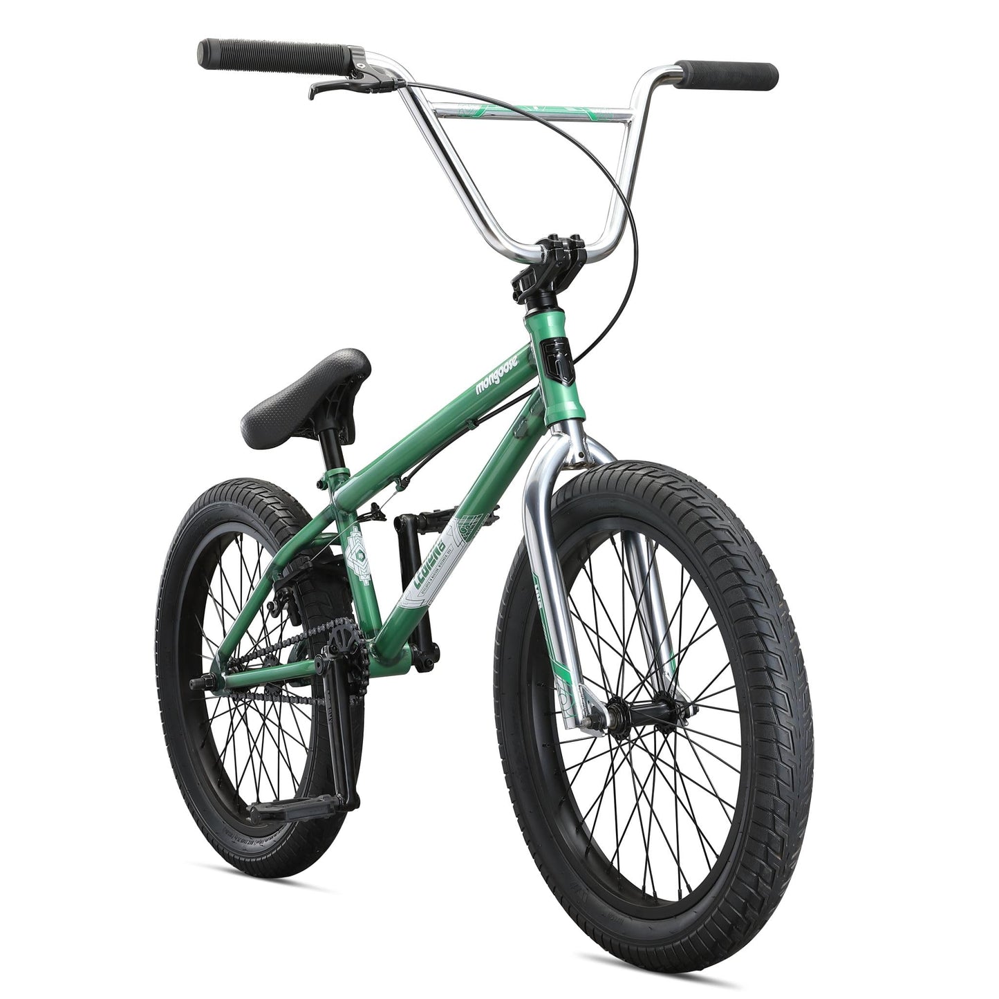 Mongoose Legion Kids Freestyle BMX Bike, Intermediate Rider, Boys and Girls Bikes, 20-Inch Wheels, Hi-Ten Steel Frame, Micro Drive 25x9T BMX Gearing