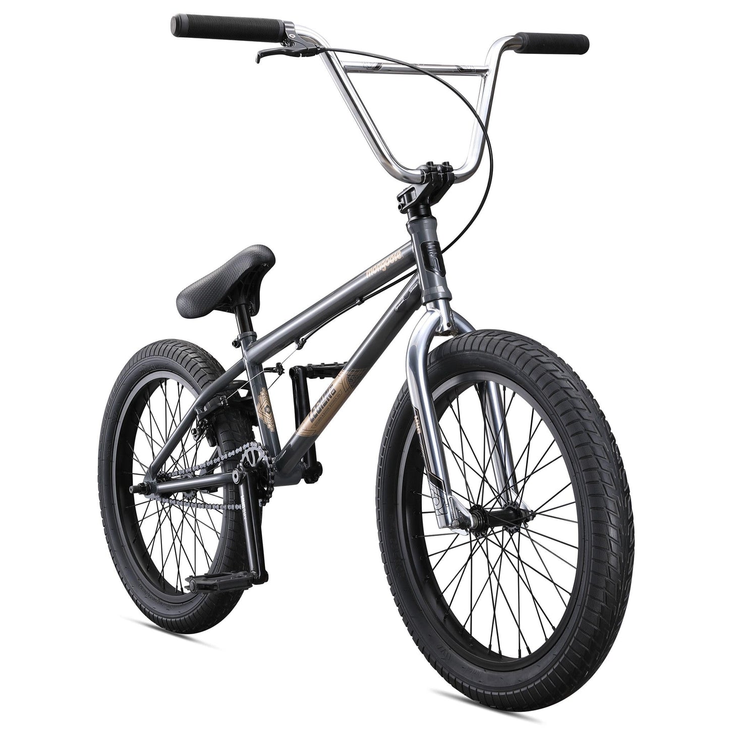 Mongoose Legion Kids Freestyle BMX Bike, Intermediate Rider, Boys and Girls Bikes, 20-Inch Wheels, Hi-Ten Steel Frame, Micro Drive 25x9T BMX Gearing