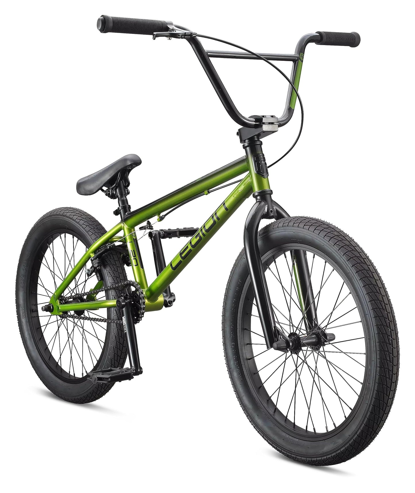 Mongoose Legion Kids Freestyle BMX Bike, Intermediate Rider, Boys and Girls Bikes, 20-Inch Wheels, Hi-Ten Steel Frame, Micro Drive 25x9T BMX Gearing