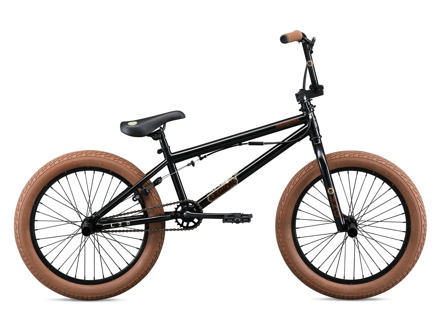 Mongoose Legion Kids Freestyle BMX Bike, Intermediate Rider, Boys and Girls Bikes, 20-Inch Wheels, Hi-Ten Steel Frame, Micro Drive 25x9T BMX Gearing