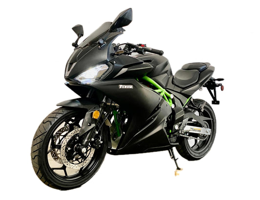 BELMONTE BIKES 250cc Venom X22R MAX Motorcycle 6-Speed EFI Street Legal for Adults Beginner Motorcycle Freeway Learning Sport Bike