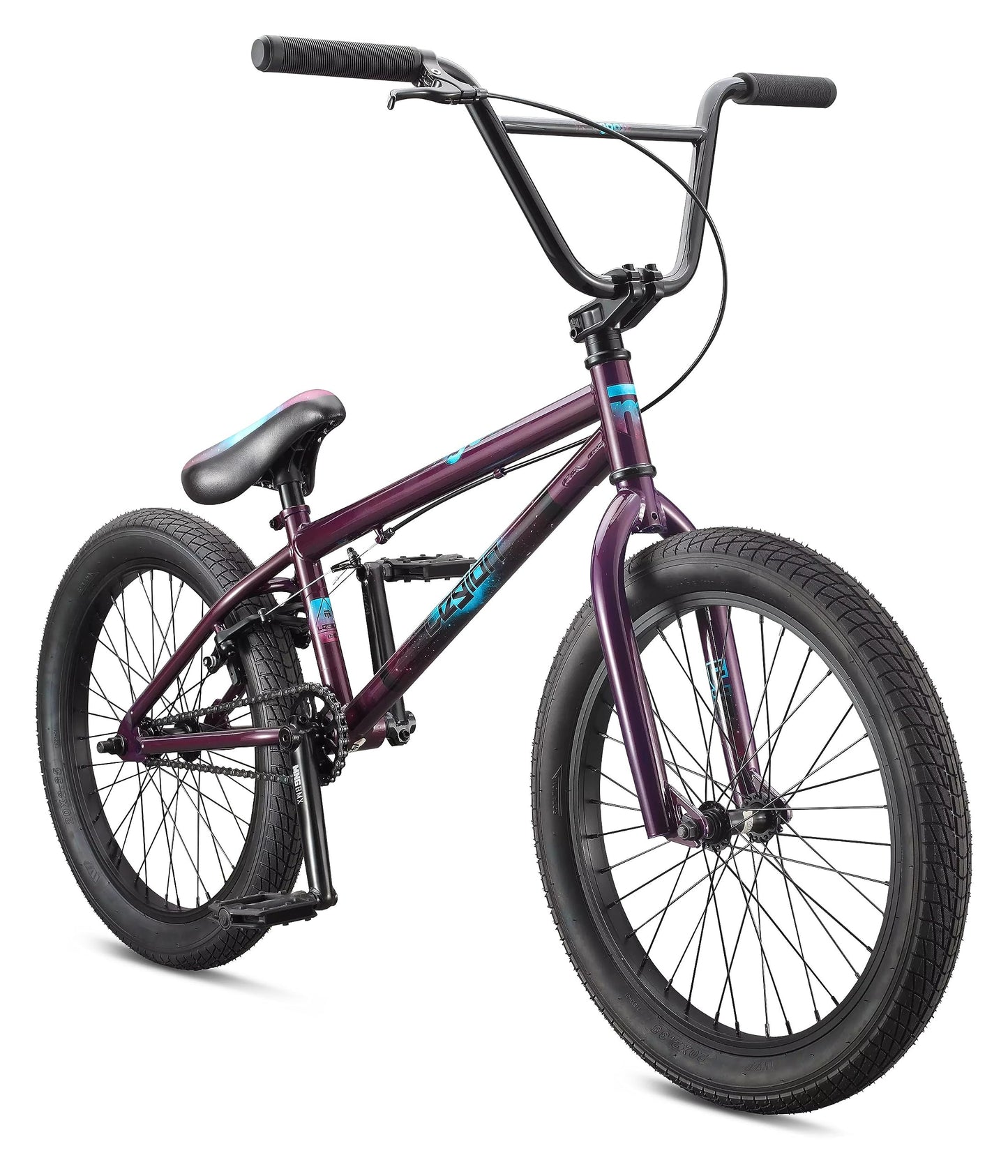 Mongoose Legion Kids Freestyle BMX Bike, Intermediate Rider, Boys and Girls Bikes, 20-Inch Wheels, Hi-Ten Steel Frame, Micro Drive 25x9T BMX Gearing